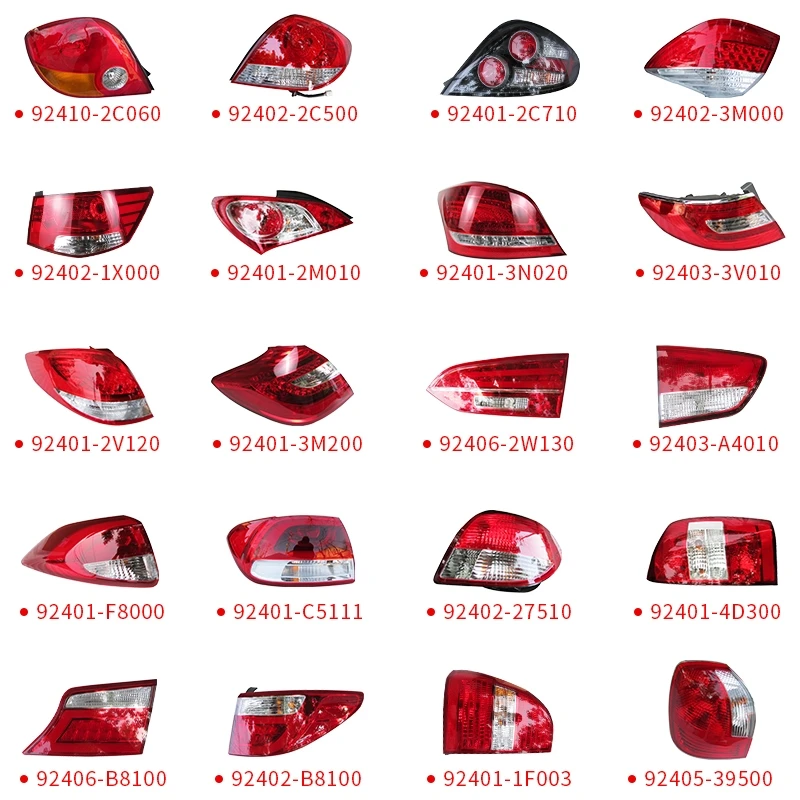 Factory Wholesales Rear Light LED Tail Lamp Sequential Tail Lights suitable for Hyundai Kia Korean car