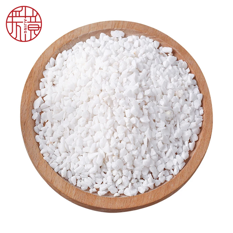 Transparent Fused quartz sand 1-10mm with high purity Sio2 99.9% for Quartz ceramic crucible