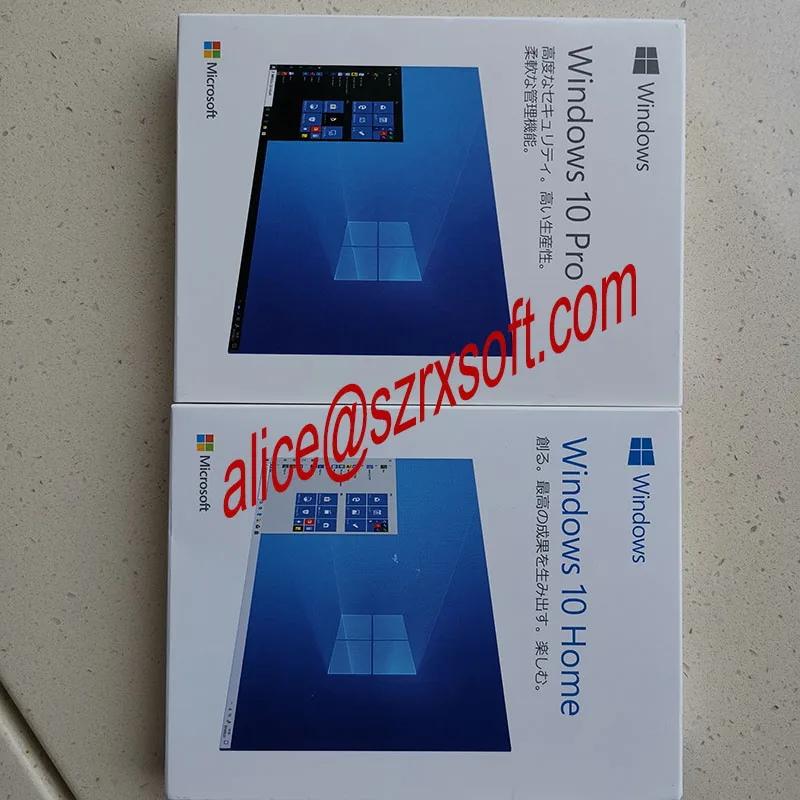 
Newest released 32 64bit Windows 10 Professional FPP key Windows 10 Pro license Japanese Version win 10 software 