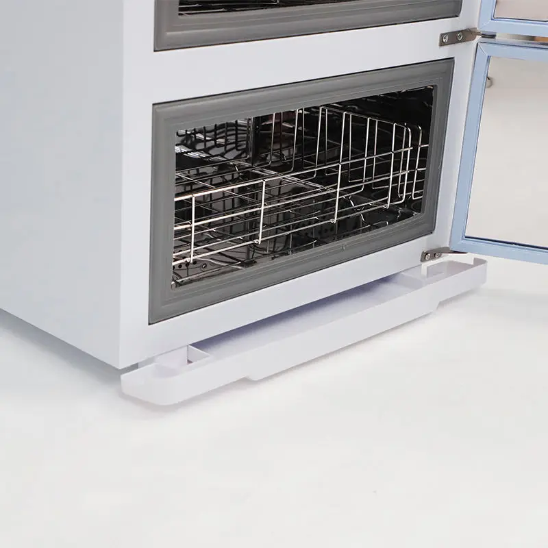RTD 23A Large Capacity 23L Hot Towel Warmer Cabinet Machine with Sterlizer Double Disinfecting Cabinets for Salon Spa