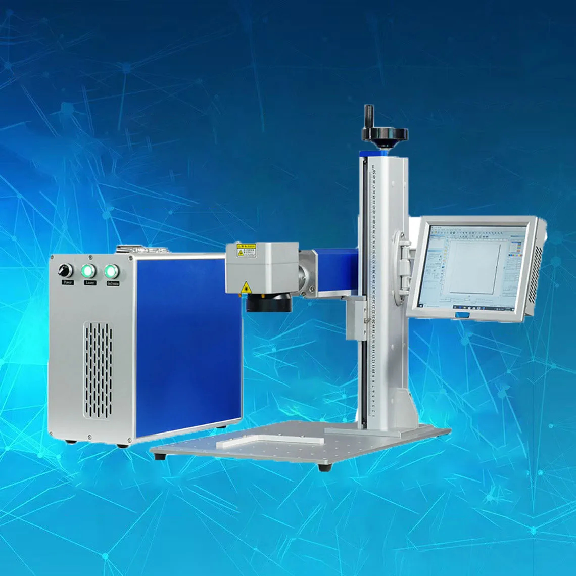 High Quality  High Accuracy Handheld Portable Type Handheld Fiber Laser Marking Machine For Metal And jewel