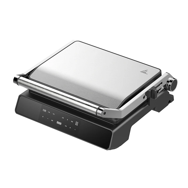 factory wholesale 2200w muti-function oilless cool touch handle Grill 4 Slice Detachable Contact Gril with pp panel