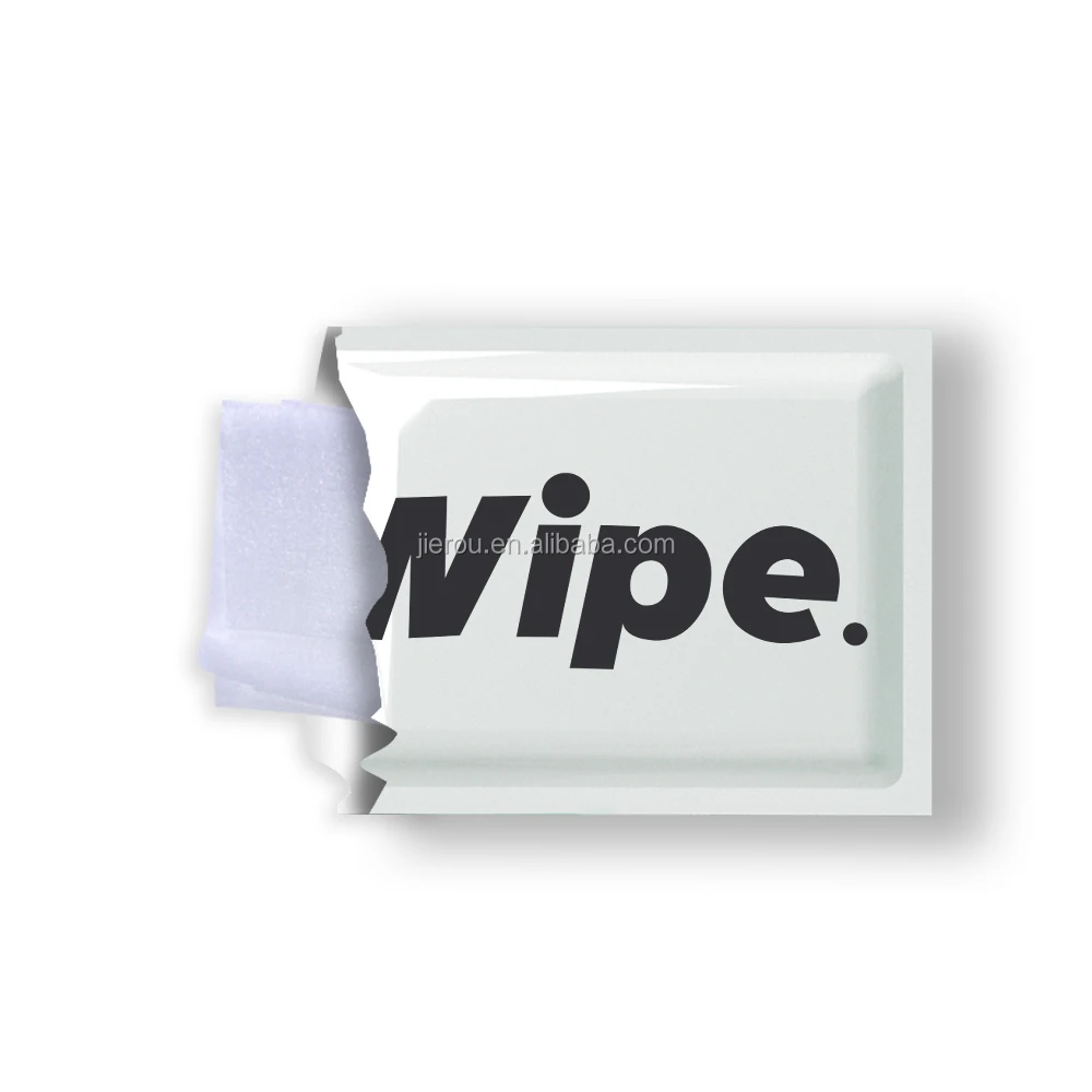 single package Wet wipes  with customized design