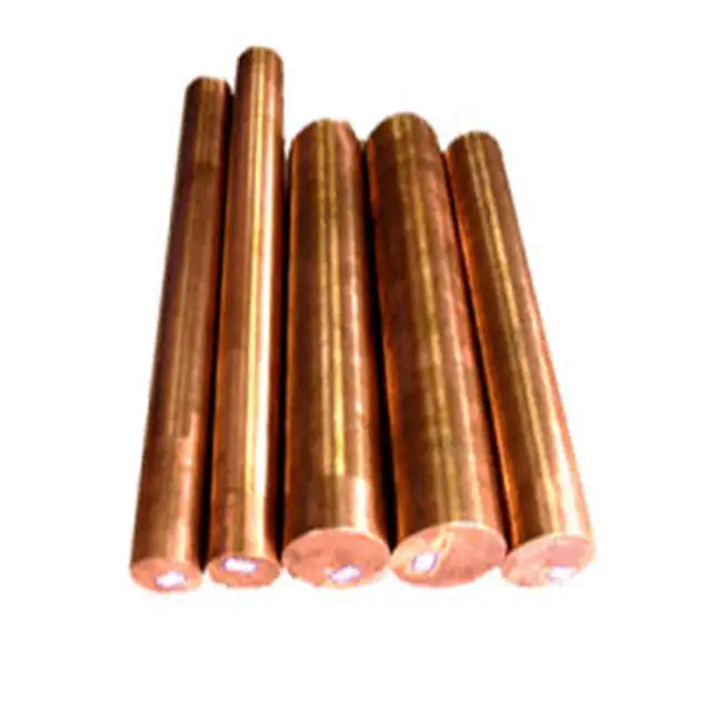 High Hardness Beryllium Copper Rod C17200 Beryllium Bronze Rod Mold Copper Alloy Non-Ferrous Metal