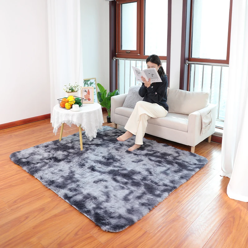 Home Decor Shaggy Mat Various Size Fluffy Mats Plush Floor Rugs And Carpet Hot Sale