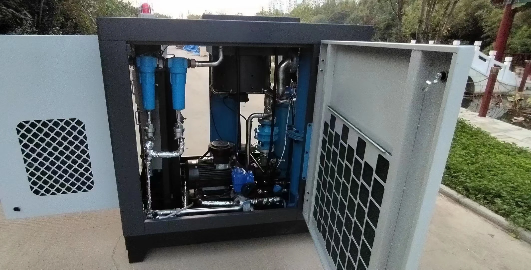 CNG LNG Gas Explosion Proof Screw Compressor For Chemical Engineering Machinery