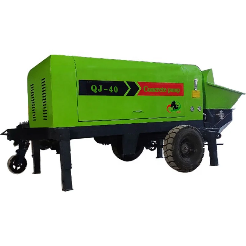 Factory Electric Mobile HBT 20 Concrete Pump for Construction New Diesel Small Price