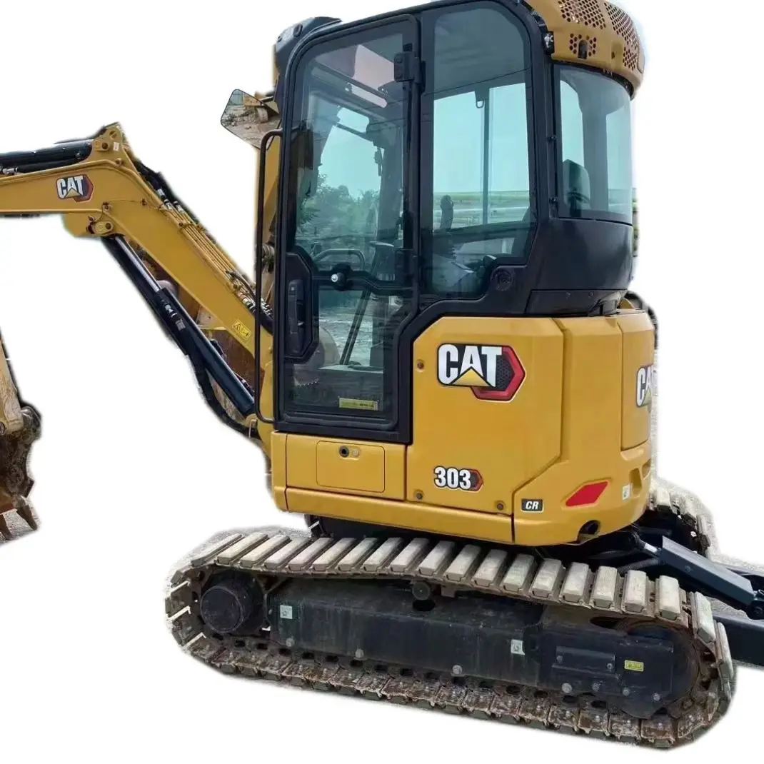 Экскаватор CAT 303d 303 гусеничный гидравлический экскаватор б/у аукцион подержанный 3 тонны