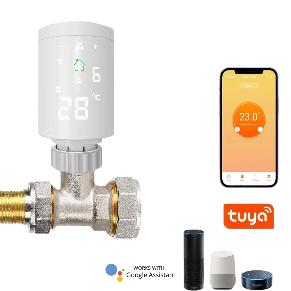 Home system smart Wifi thermostat  for Zigbee Thermostatic Radiator Valve