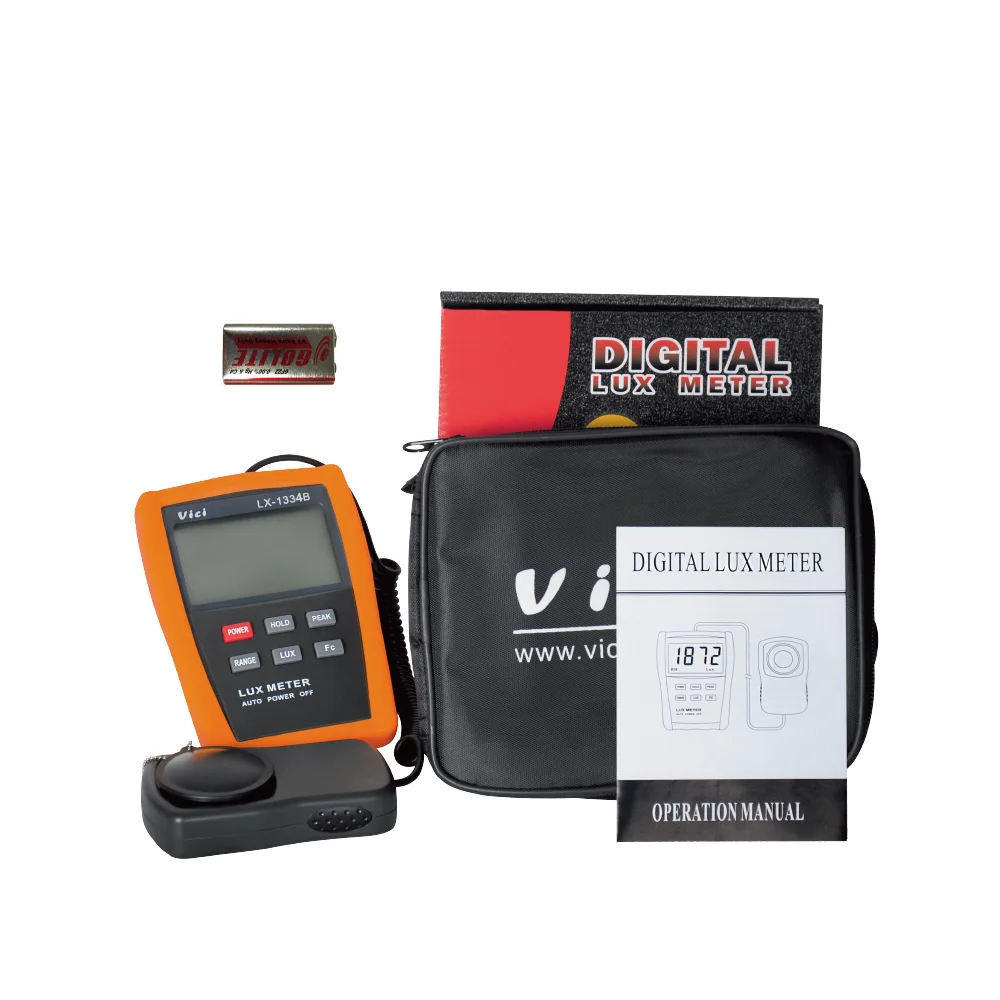 LX-1332B Auto Zero-adjustment Digital Lux Meter Made in China