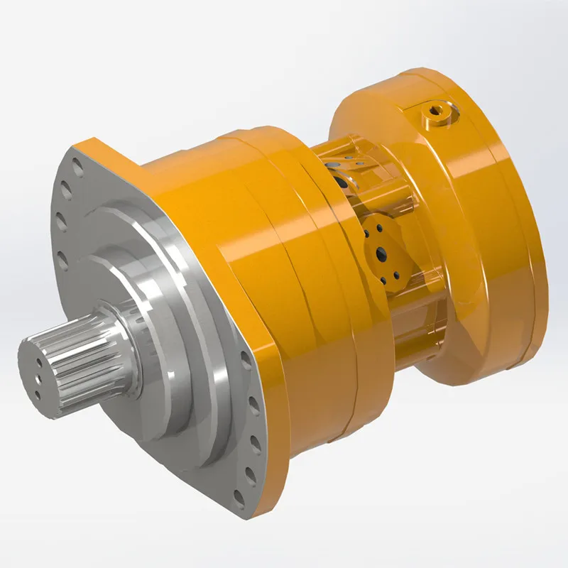 Replace Poclain MS Motors Customized Hydraulic Wheel Motor BM05 BME05