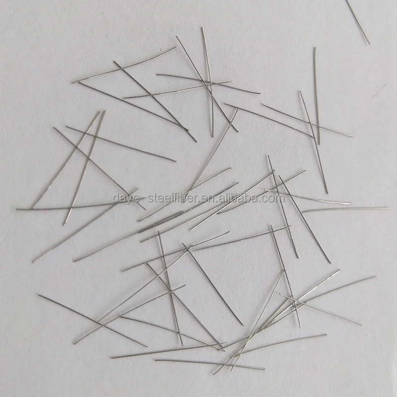 Stainless Straightness Steel Fiber for Buildings Metal Building Materials for Construction & Real Estate and Bridges