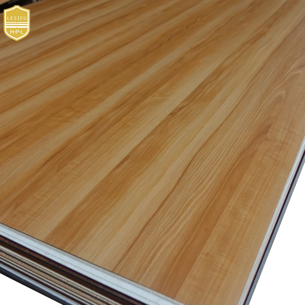 Lesifu 0115-R2 hpl wood laminate suppliers surface synchronized formica cheap price
