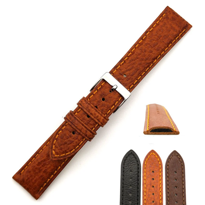 China Wholesale OEM Service Two Pieces Leather Band Bracelet For Apple Watch