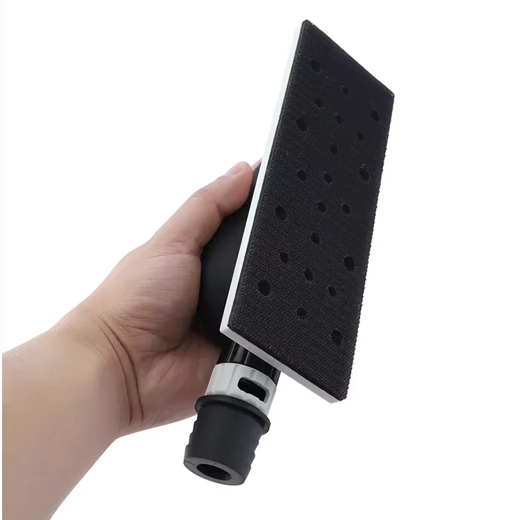 L-HT2274 Hand Sander Self-adhesive Dust Free 70*198mm Sanding Block Handle for Abrasive car and wood