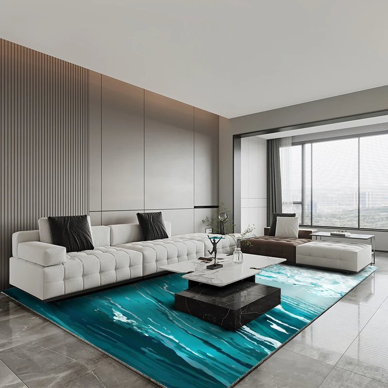 Exhibition Large Indoor Area Rug Customizable Washable Studio Modern Contemporary Luxury Modern Cheap Wholesale Area Rugs
