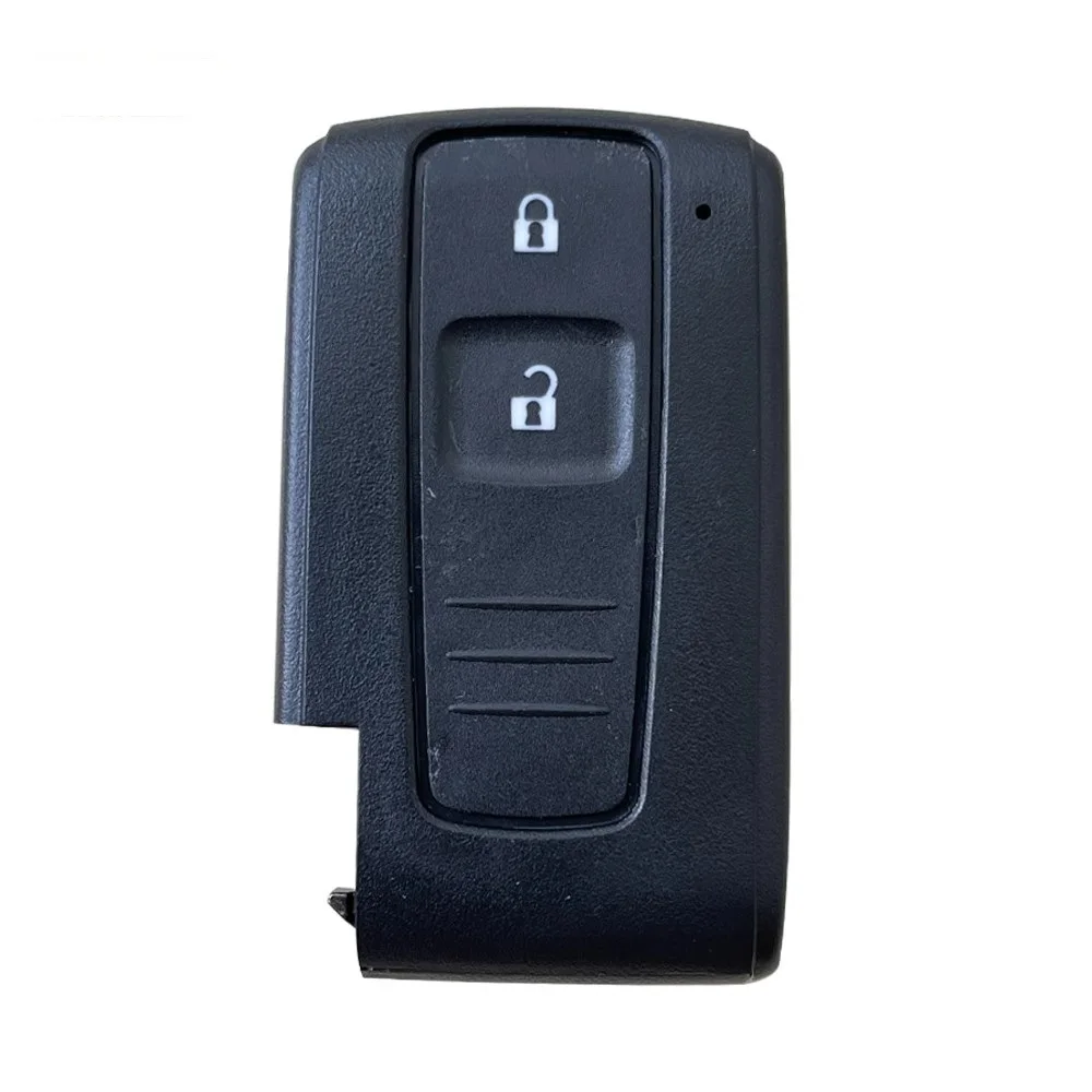 2Buttons Car Key Shell for 2004-2009 Toyota Prius Smart Key Case Replacement Remote Control Auto Vehicle Car Blank Key Shell
