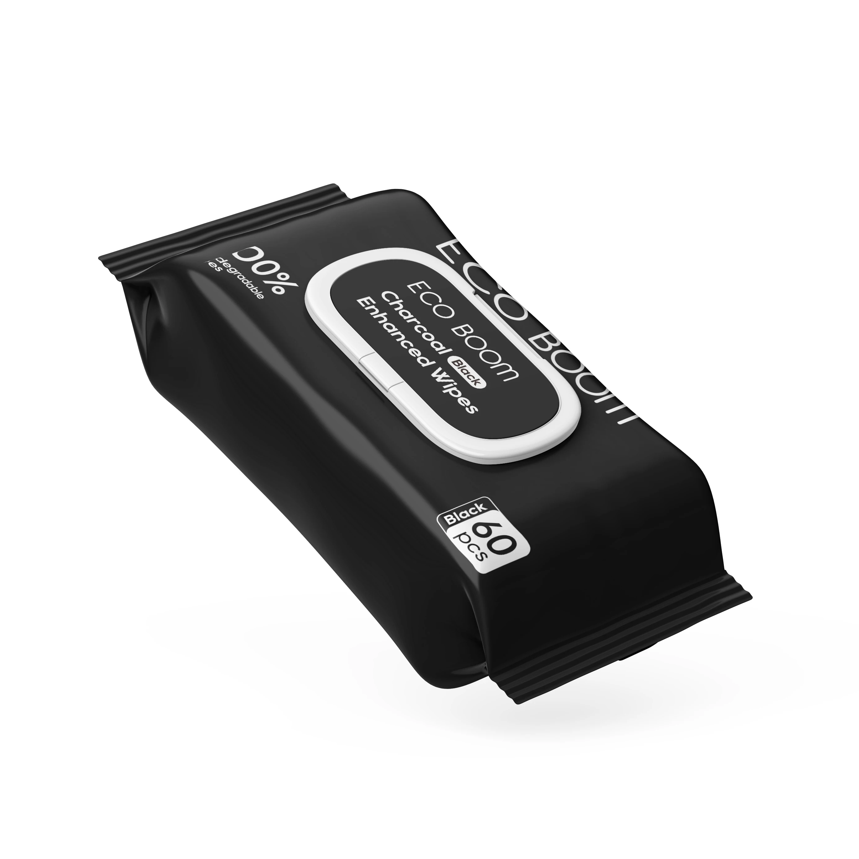 ECO BOOM packaging free sample in bucket video eco friendly travel pack 80pcs baby wipe with fragrance