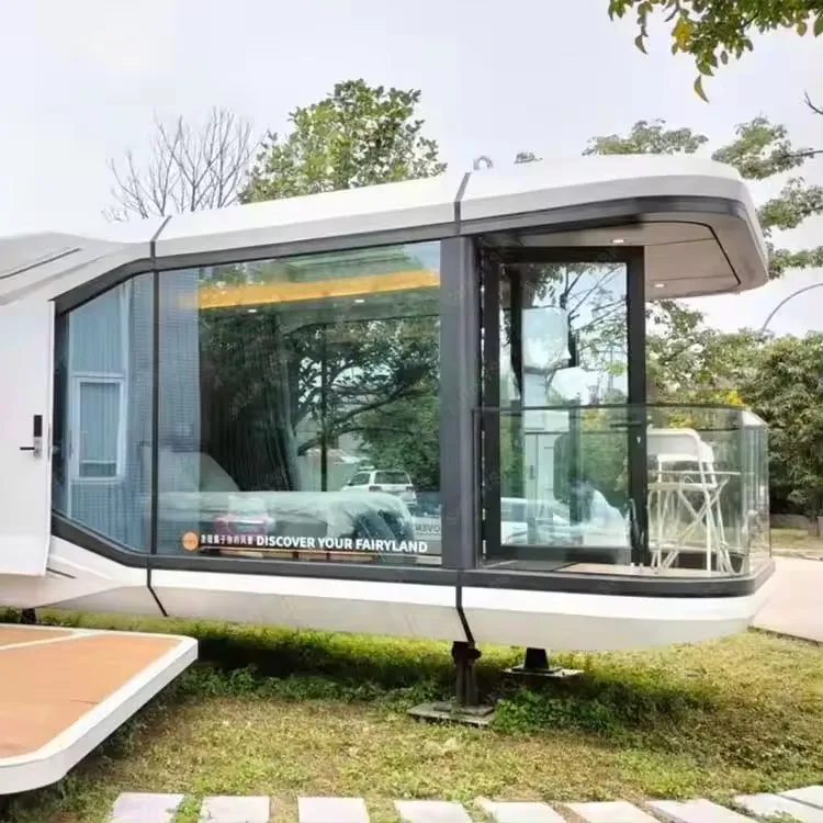 Professional Manufacture Nice Price Guard Shop Toilet Villa Warehouse Workshop Plant Hotel Space Capsule Mobile House