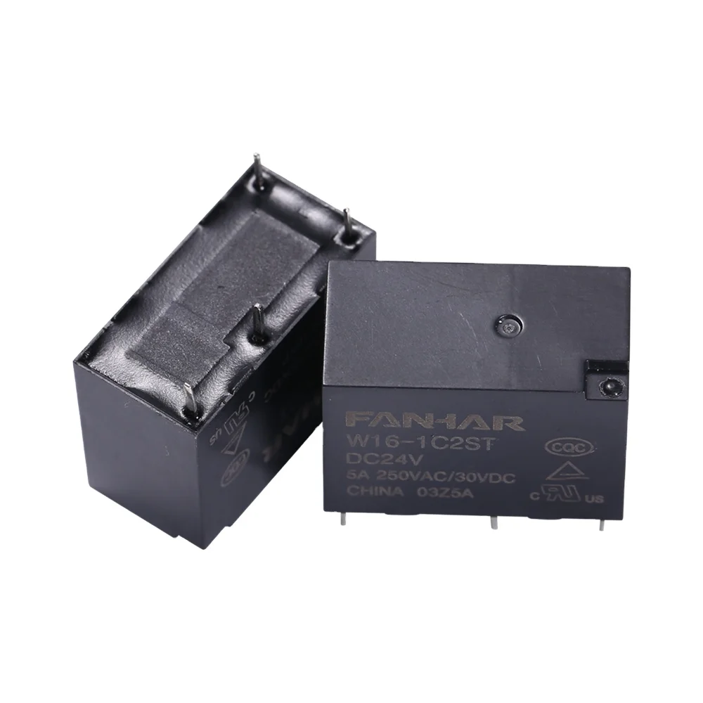 
W16 PCB Mounting Relay with UL for Household Appliances 