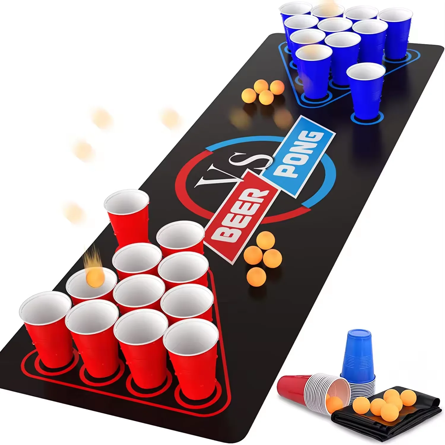 High-Quality Durable High Performance Ping Pong Balls Official Size Professional Ping Pong Balls for Beer Pong Game