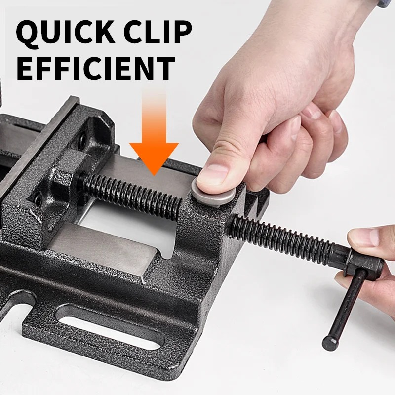 Light bench vise mini household bench vise small fixture heavy precision flat nose pliers.