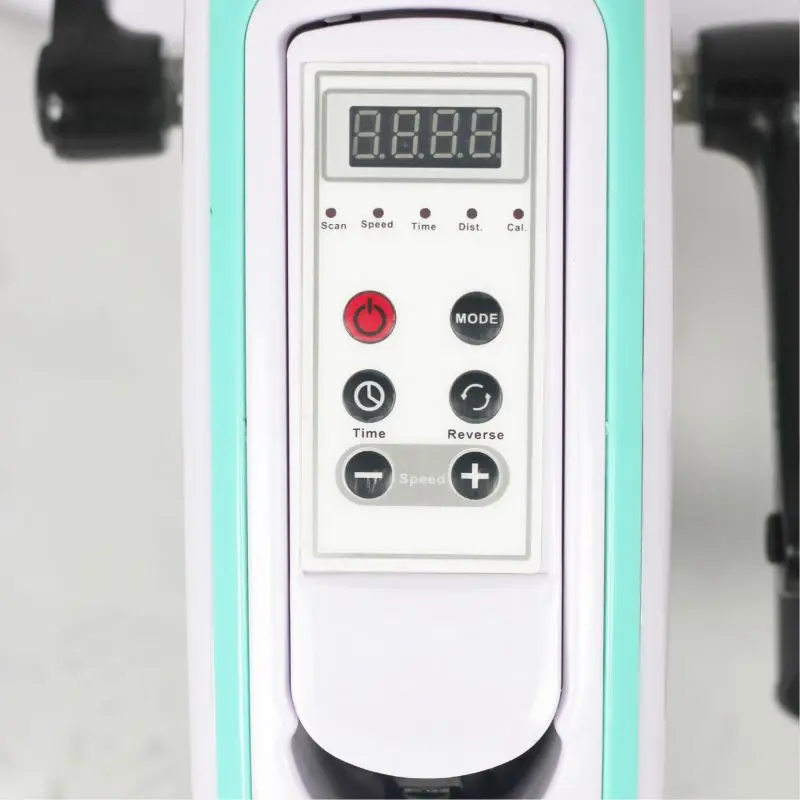 Arm Leg Electric Pedal Bicycle Exerciser Electric Mini Exerciser Bike Elderly Rehabilitation Trainer With Lcd Display Home Use