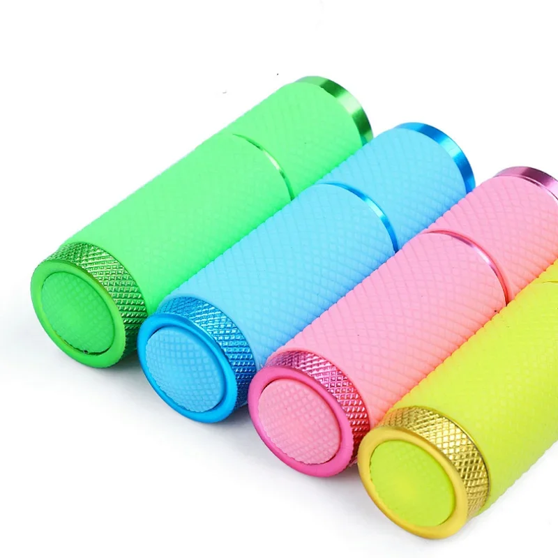 2022 Cordless Gel Curing Lamp Nail Polish Cure Light Mini Fast Nail Dryer 9 Led Uv Light Flash Mini Lamp