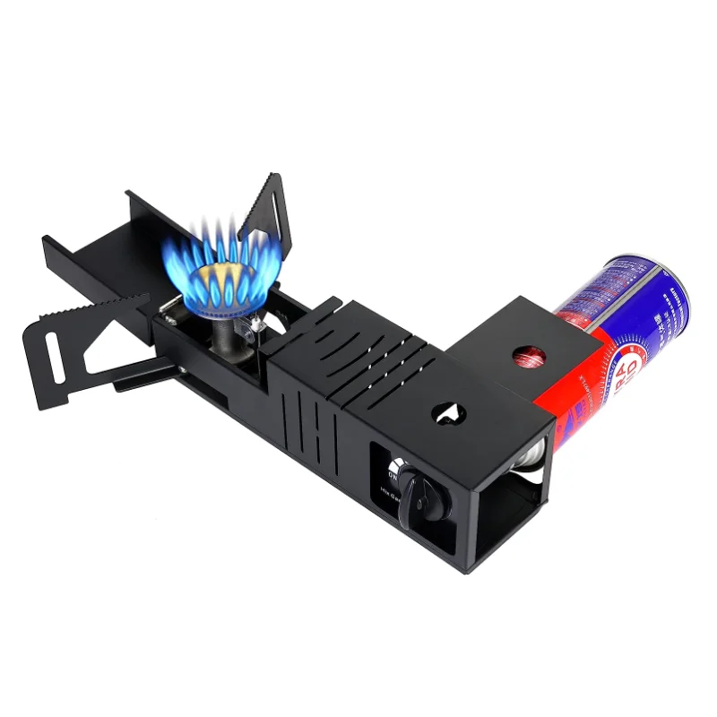 New Design Foldable Gas Stove Butane Propane Stove Folding Cassette Furnace