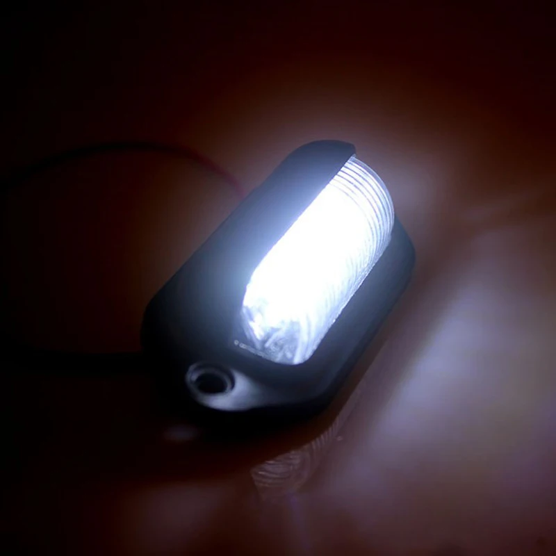 hot sale truck trailer reverse spare bar parts bumper car side lamp light Truck led License plate car light
