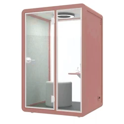 Factory direct sales assembled soundproof cabin movable studio telephone booth