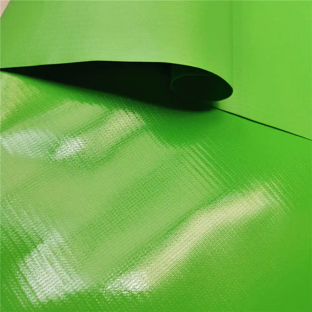 pvc plastic coated tarpaulin canvas fabric roll