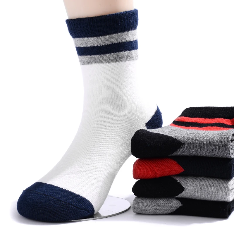 
Premium Quality 100% Cotton Classical Stripes Design Soft Casual Colorful Kids Baby Children Socks 
