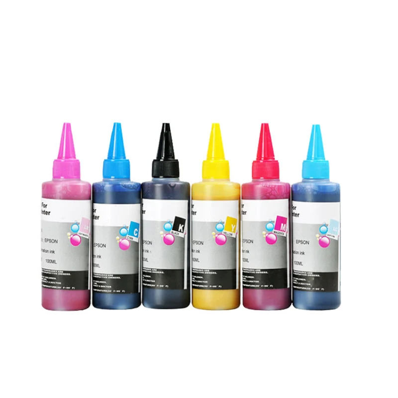 CCK Premium compatible refill Dye ink printing inks Color Water Based Bottle Refill Bulk Inkjet Ink for Canon printer