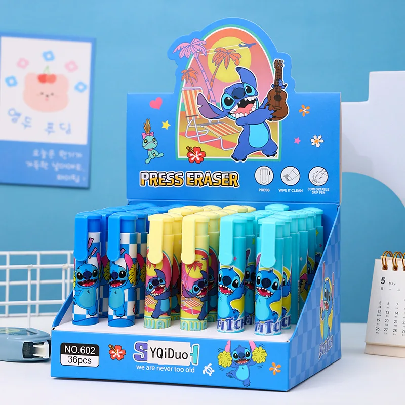Cute Kuromi Press Eraser for Primary School Children Learning Supplies Cute Cartoon Stationery Creative Eraser
