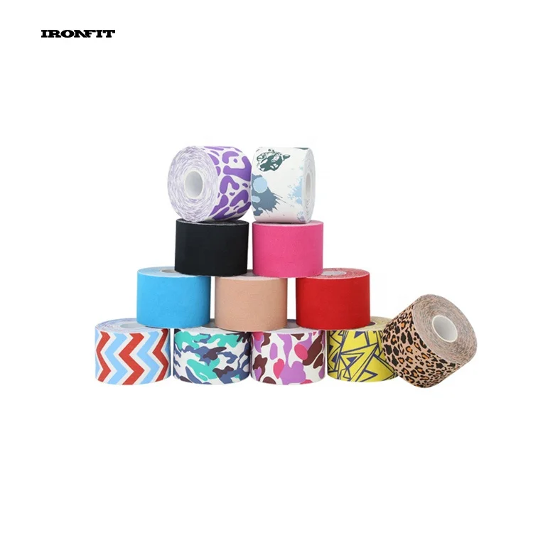 5m 5cm Cotton Elastic Muscle Support Cooling Mint Kinesiology Tape For Injury Recovery