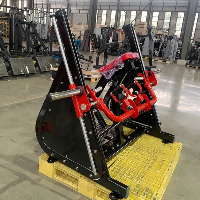 2024 New design sports commercial fitness strength plate loaded horizontal T bar row machine biceps curl gym equipment for sale