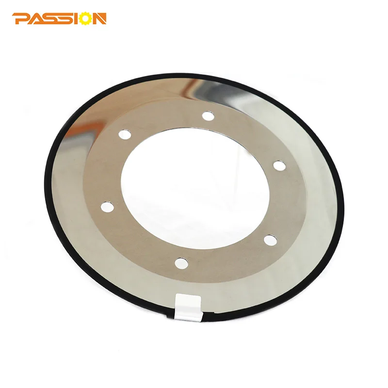 Passion OEM/ODM cuchillas de corte de carton tungsten carbide round blade circular dished slotter knives for corrugated paper