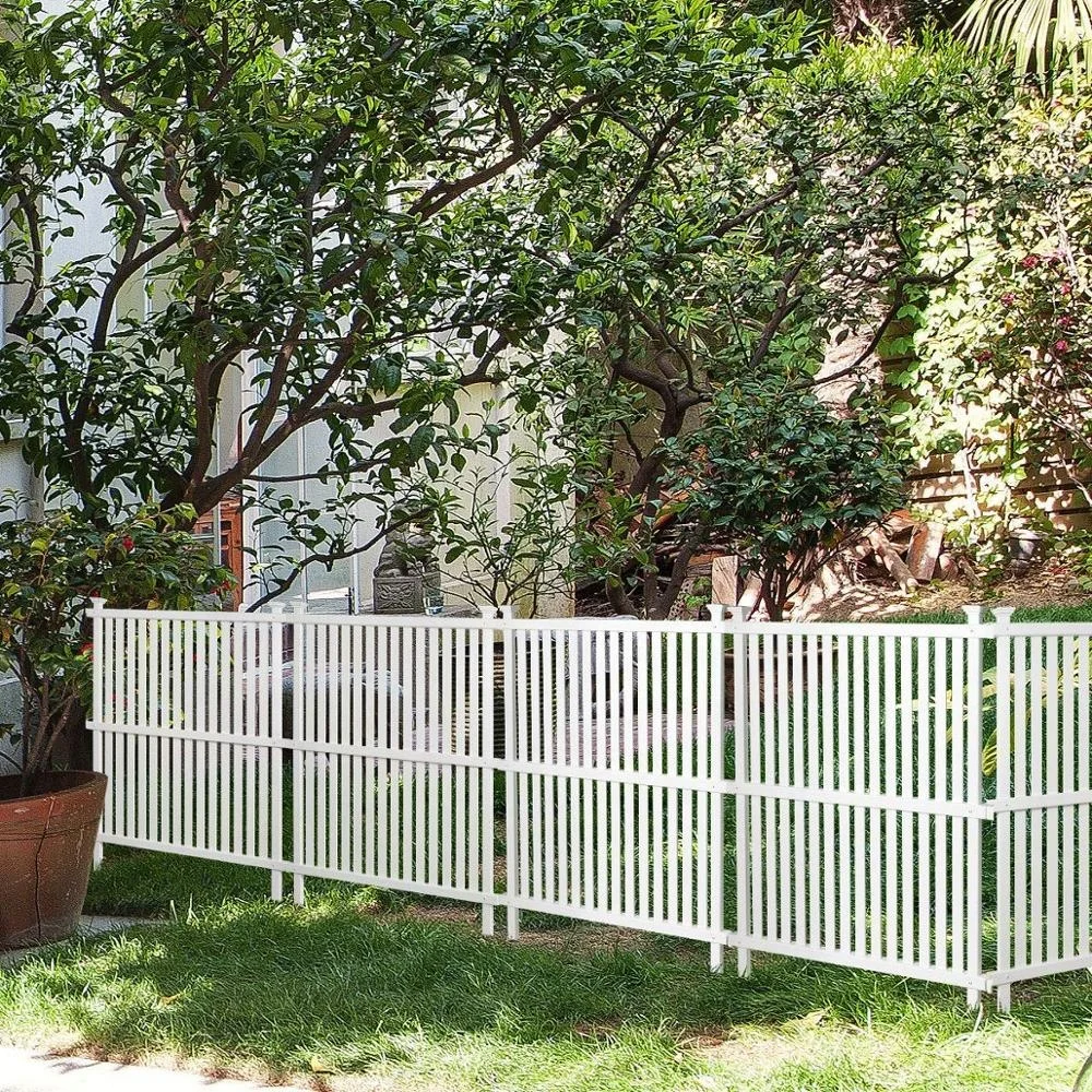 PVC decorative garden fences, pvc garden fence, garden fencing