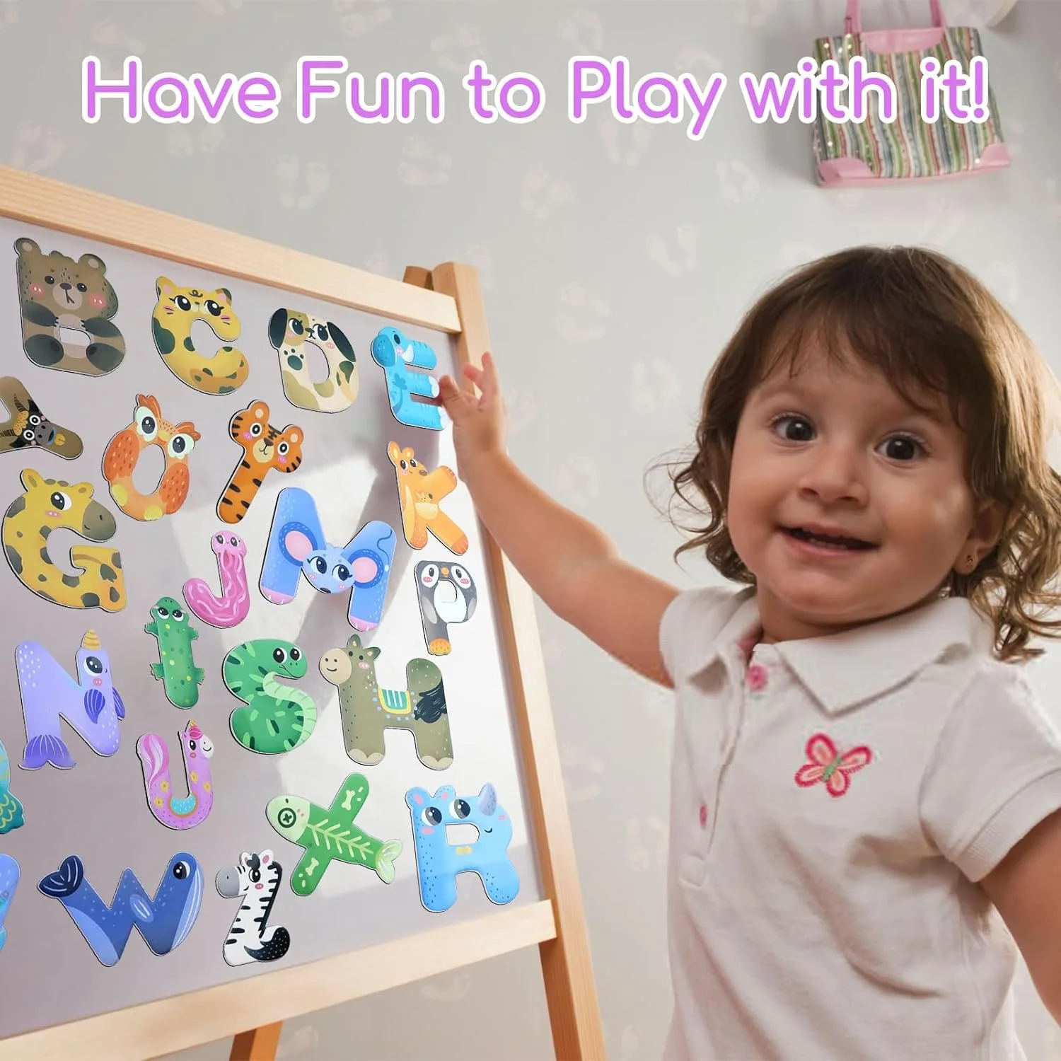 Hot Sale Magnetic Letters Numbers Fridge Magnets for Toddlers 1 to 3 Learning Toys