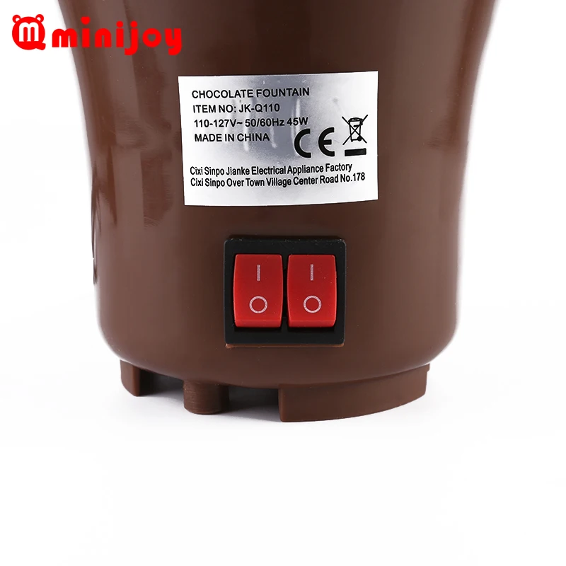 Профессиональный электрический баллон с 3 яруса Популярные стенд с регулируемой скоростью и контролируемой температурой Горячая шоколадный фонтан