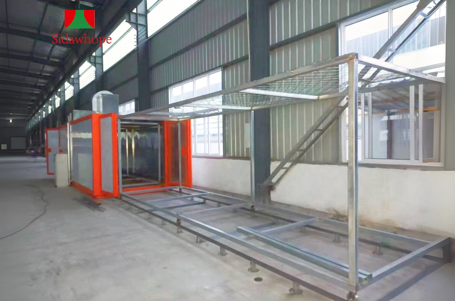 New Electric Spray Paint Oven Big Batch Powder Coating  Metal Steel Curing Drying New