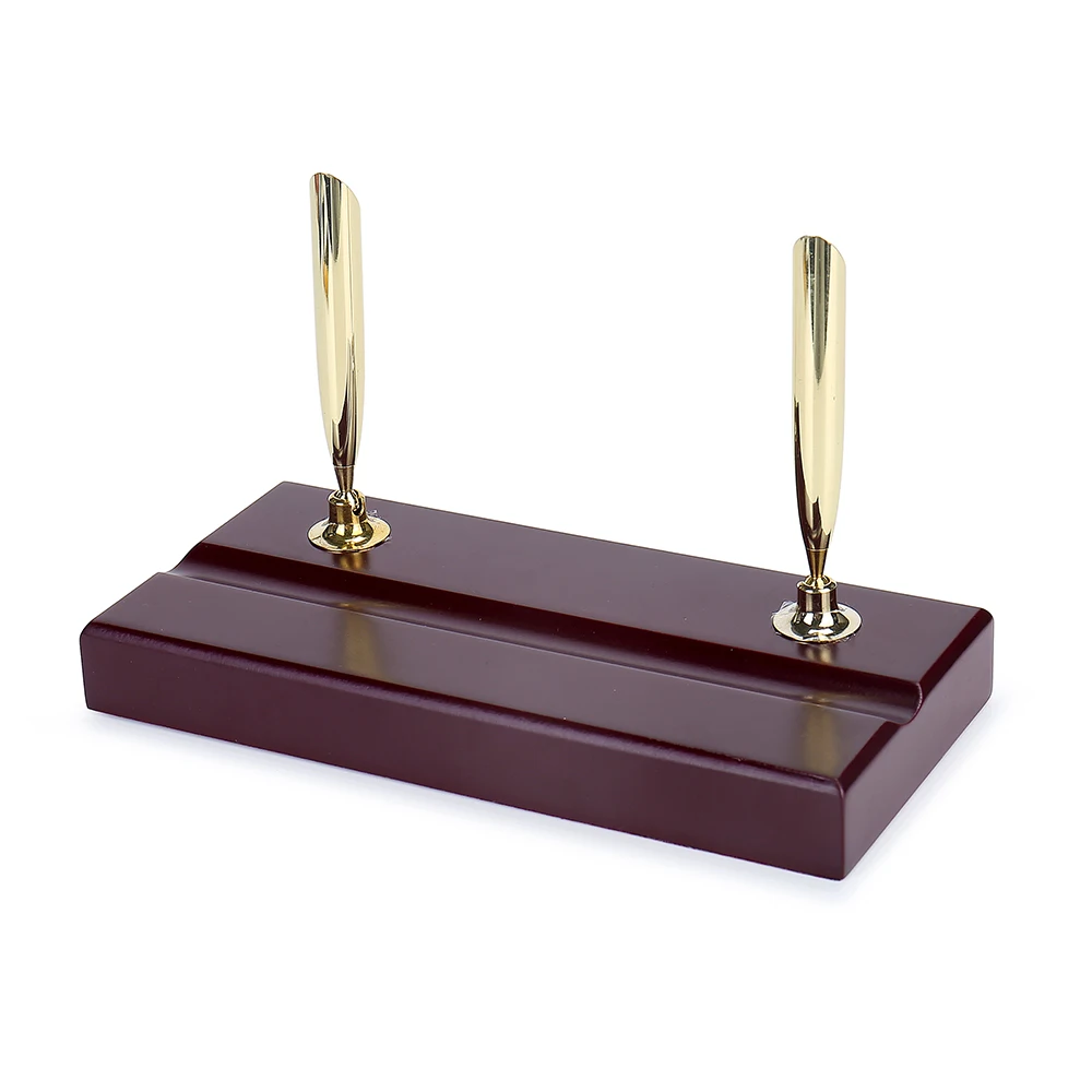 In Stock Fast Delivery Luxury 7 Piece Wooden Desk Set 7 Pieces Desk Organizer