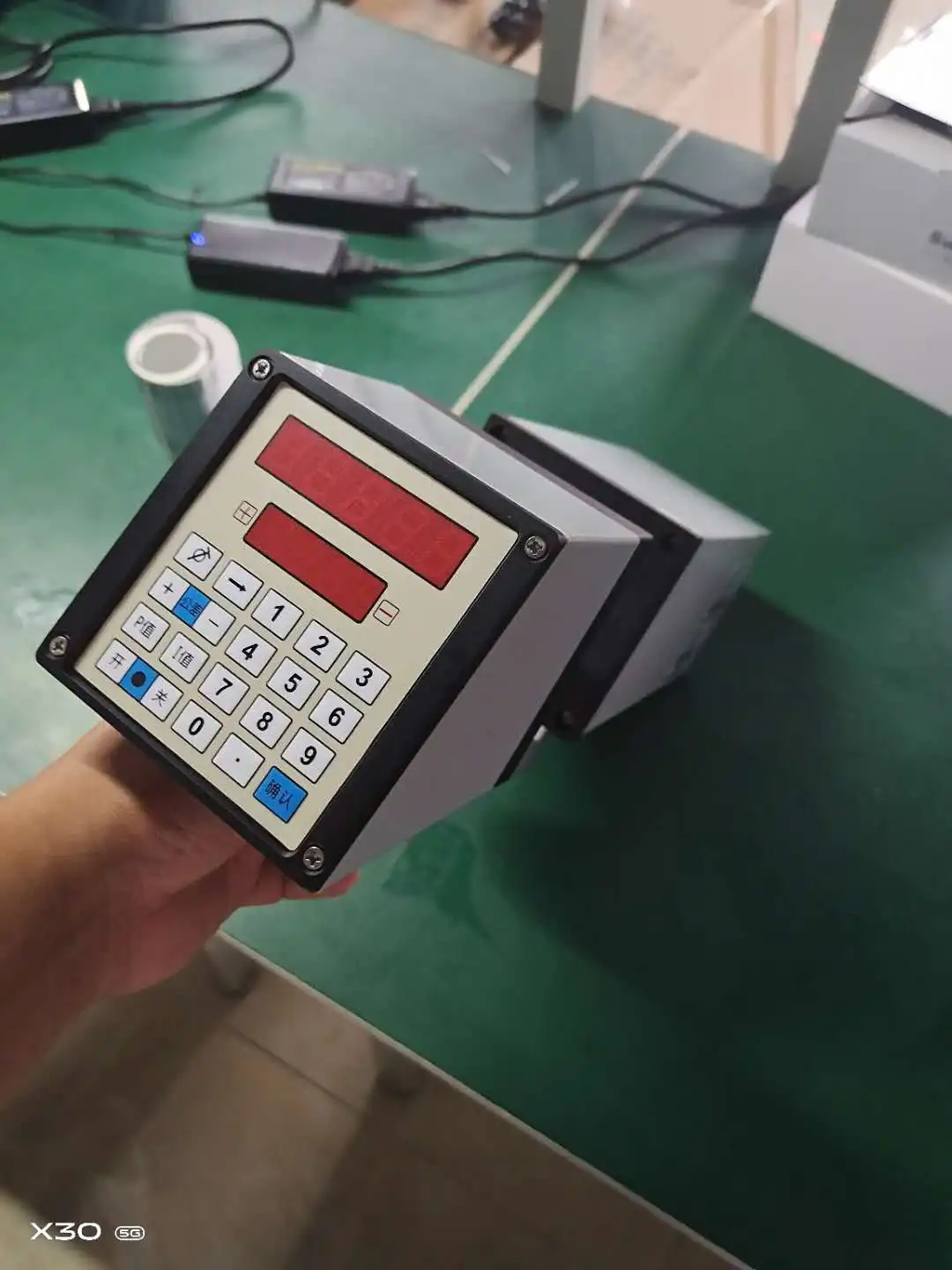 Diameter 0.1-25mm Wire and Cable Testing Equipment Laser Thickness Measurement QP-3025 Laser Caliper