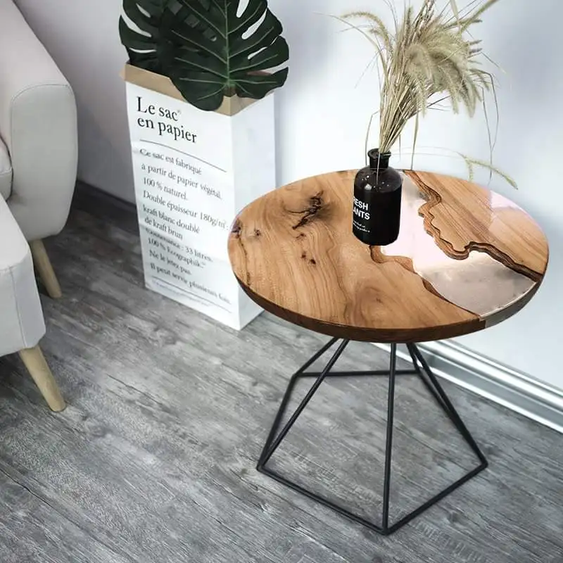 Liquid Crystal Clear Epoxy Resin and Hardener Epoxy Resin Kit Epoxy Resin AB Glue For Table Top