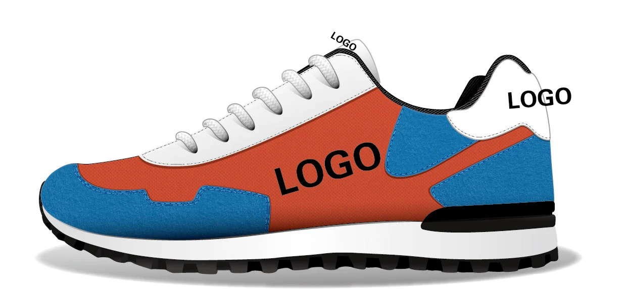 Oem Odm Manufacturer Factory Suede Leather Breathable Anti Slip Shock Outdoor Casual Sport Vintage Running Shoes Custom Logo