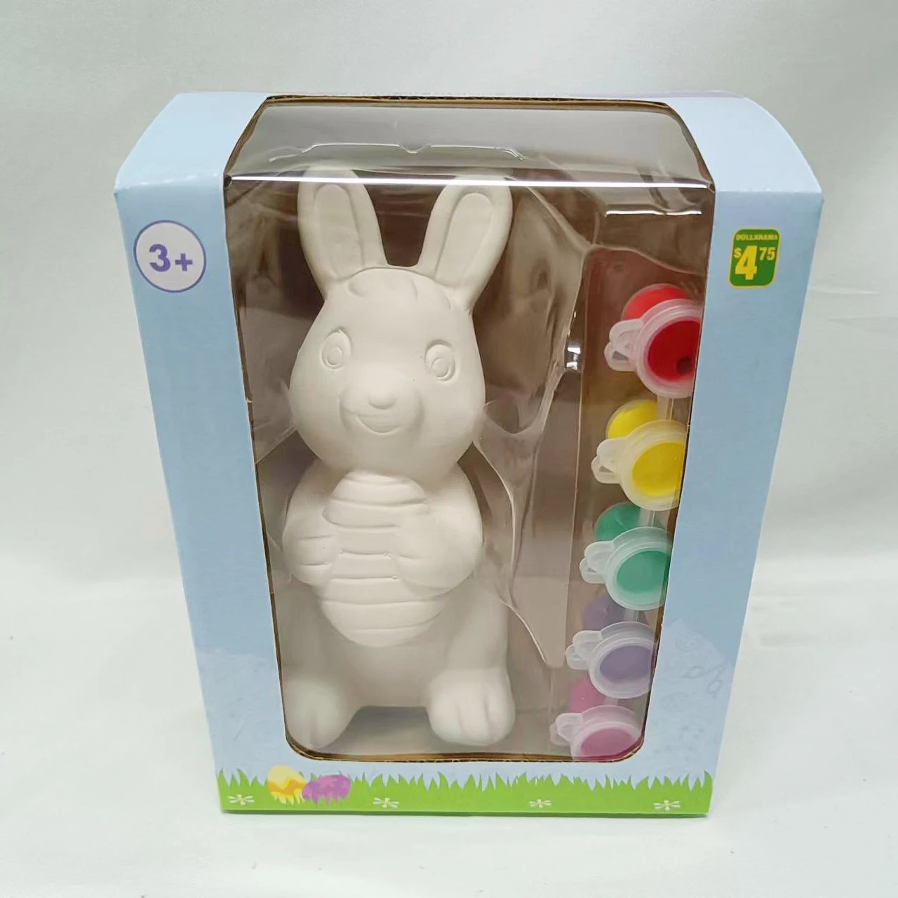 Decorate Your Own Painting Kids Set 6 Pots of Paint Complete Plaster