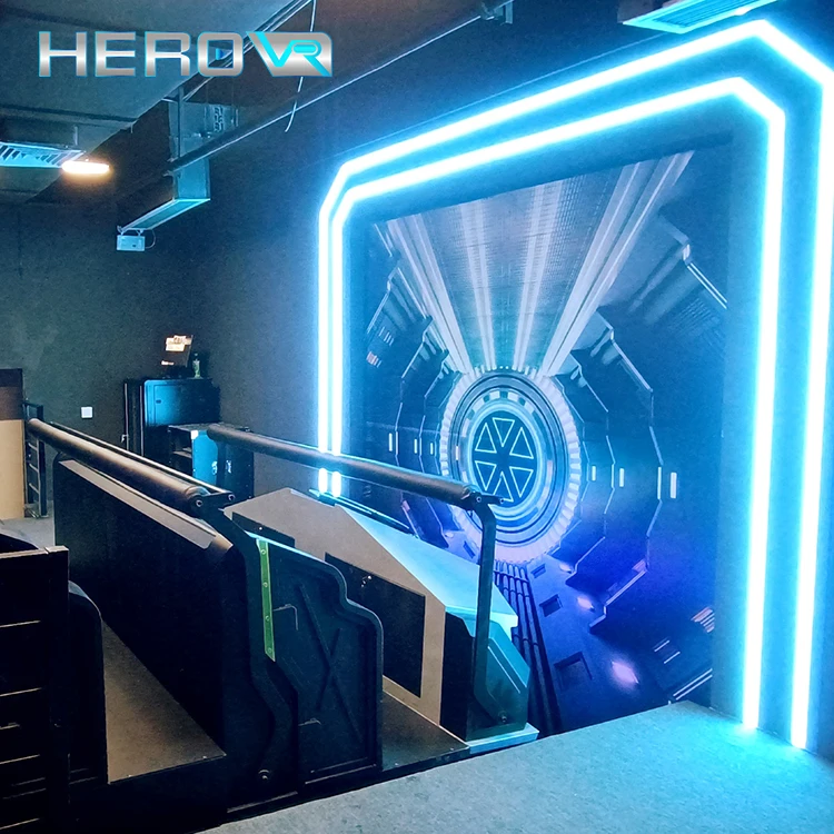 Playground Multiplayer Metaverse Theater 6dof Motion Platform Flying Track Cinema