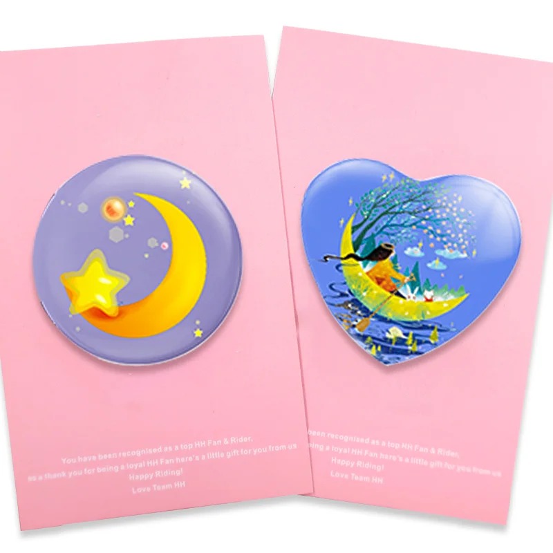 cheap wholesale oem shape heart shaped button badge for sale