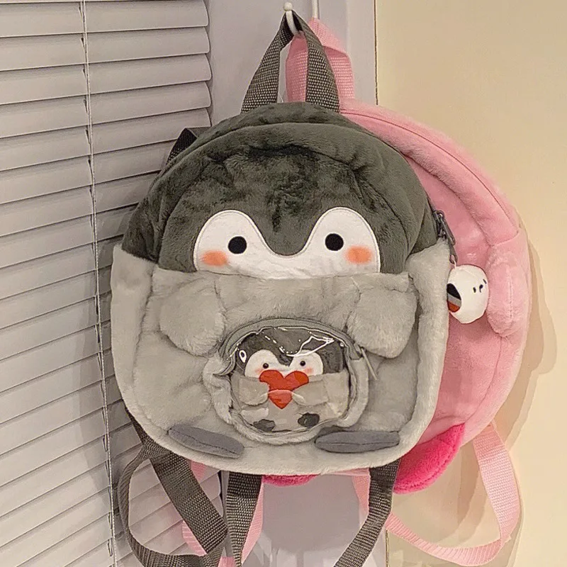 Cute Penguin Plush Coin Purse Plush Toys Custom Plush Backpack